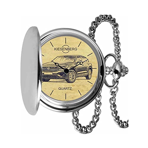 KIESENBERG Taschenuhr Vintage Silber Persönliches Geschenk für Touareg Herren Uhr TA-20390 von KIESENBERG