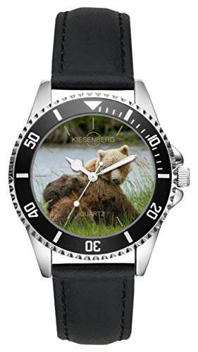 KIESENBERG Uhr - Braunbären Geschenk Artikel Idee Fan L-4376 von KIESENBERG