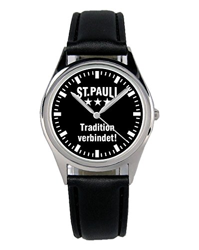 KIESENBERG Armbanduhr St.Pauli Geschenk Artikel Idee Fan Damen Herren Unisex Analog Quartz Lederarmband Uhr 36mm Durchmesser B-2286 KIESENBERG Armbanduhr St.Pauli Geschenk Artikel Idee Fan Damen Herren Unisex Analog Quartz Lederarmband Uhr 36mm Durchmesser B-2286 von KIESENBERG