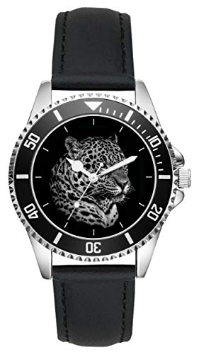 KIESENBERG Leopard Geschenk Artikel Idee Fan Uhr L-6138 von KIESENBERG