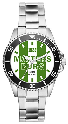 KIESENBERG Mattersburg Geschenk Artikel Idee Fan Uhr 20309 von KIESENBERG