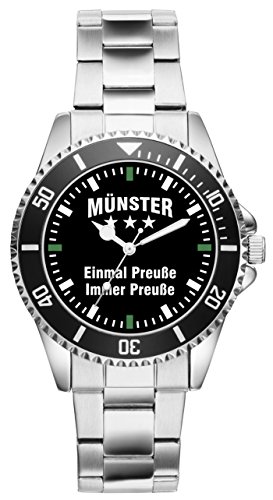 Münster Geschenk Artikel Idee Fan Uhr 2335 Münster Geschenk Artikel Idee Fan Uhr 2335 von KIESENBERG