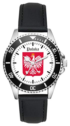 Polen Polnische Geschenk Artikel Idee Fan Uhr L-1118 von KIESENBERG