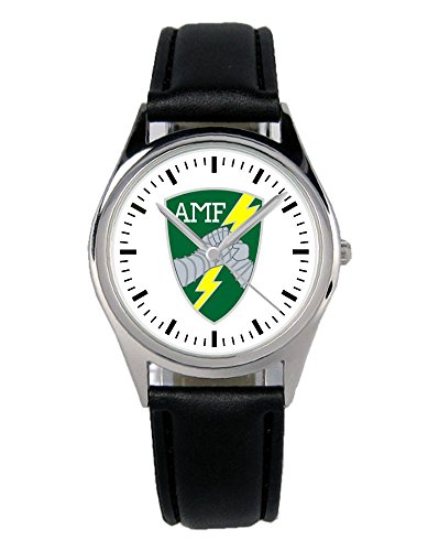 KIESENBERG Soldat Geschenk Artikel AMF ACE Mobile Force Canada Uhr B-1017 von KIESENBERG