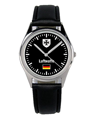 KIESENBERG Soldat Geschenk Artikel Bundeswehr Luftwaffe Uhr B-1030 von KIESENBERG