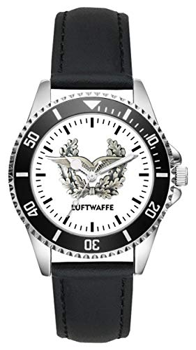 KIESENBERG Soldat Geschenk Bundeswehr Artikel Luftwaffe Uhr L-1177 von KIESENBERG