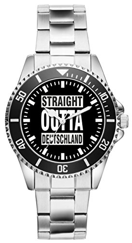 KIESENBERG Straight Outta Geschenk Artikel Idee Fan Uhr 2711 von KIESENBERG