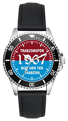 KIESENBERG Trabzonspor Geschenk Artikel Idee Fan Uhr L-2732 von KIESENBERG