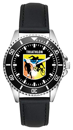 KIESENBERG Triathlon Geschenk Artikel Idee Fan Uhr L-2657 von KIESENBERG