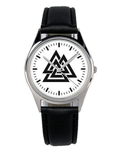 KIESENBERG Armbanduhr Wotan Odin Geschenk Artikel Idee Fan Damen Herren Unisex Analog Quartz Lederarmband Uhr 36mm Durchmesser B-1233 KIESENBERG Armbanduhr Wotan Odin Geschenk Artikel Idee Fan Damen Herren Unisex Analog Quartz Lederarmband Uhr 36mm Durchmesser B-1233 von KIESENBERG