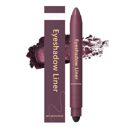 Chiura Shadow Liner 2in 1 Eyeliner Lidschatten, 2-in-1-Augen-Make-up-Eyeliner + Lidschatten schmuddes und wasserdichtes, schmuddesdes Verschleiß, lang anhaltende, sanfte und glatte (Golden tigers eye) von KIEYIQE