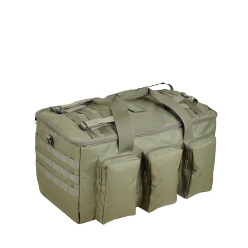 55L Gepäck Seesack Camping Rucksack Große Taschen Herren Wandern Reisen Bergsteigen Reise Utility Gym Wochenende Duffle(Green) von KIFSDLF