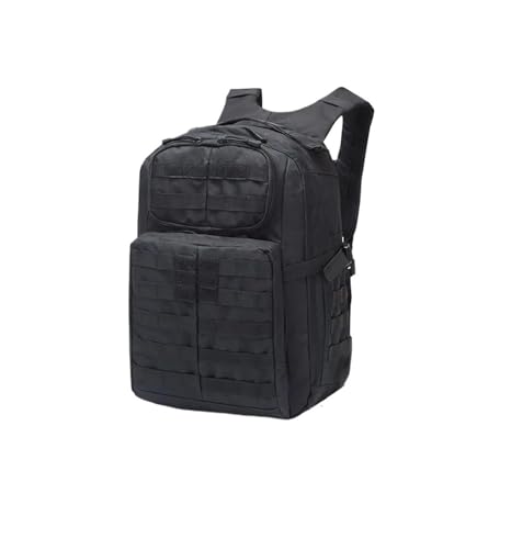 Multifunktionaler Rucksack for Männer und Frauen, erweiterbar, große Kapazität, wasserdicht, for Bergsteigen, Wandern, Camping(Black) von KIFSDLF