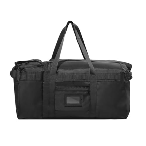 Outdoor-Wandertasche mit großer Kapazität und Schuhfach, multifunktionale Reisetasche for Herren, Wanderrucksack, Outdoor-Ausrüstung(Black) von KIFSDLF