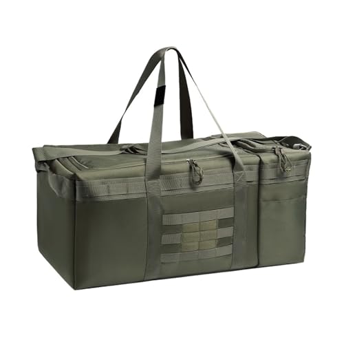Outdoor-Wandertasche mit großer Kapazität und Schuhfach, multifunktionale Reisetasche for Herren, Wanderrucksack, Outdoor-Ausrüstung(Green) von KIFSDLF