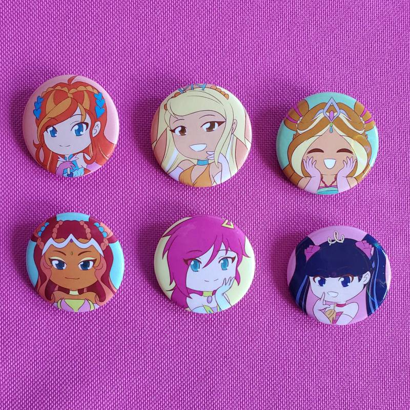 Winx Club Enchantix Knöpfe von KIGENStudios