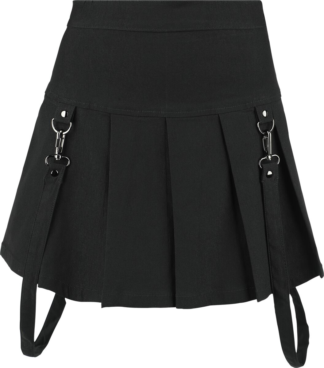 KIHILIST by KILLSTAR - Gothic Kurzer Rock - Merely A Madness Mini Skirt - XS bis XXL - für Damen - Größe XXL - schwarz KIHILIST by KILLSTAR - Gothic Kurzer Rock - Merely A Madness Mini Skirt - XS bis XXL - für Damen - Größe XXL - schwarz von KIHILIST by KILLSTAR