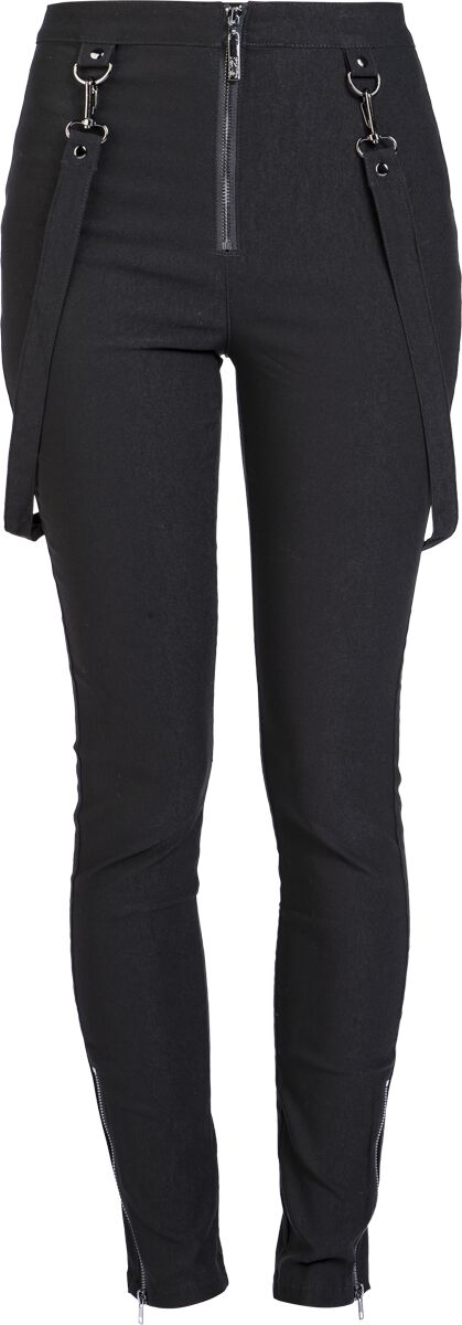 KIHILIST by KILLSTAR - Gothic Stoffhose - Strange Vanity Trousers - XS bis 4XL - für Damen - Größe XXL - schwarz KIHILIST by KILLSTAR - Gothic Stoffhose - Strange Vanity Trousers - XS bis 4XL - für Damen - Größe XXL - schwarz von KIHILIST by KILLSTAR