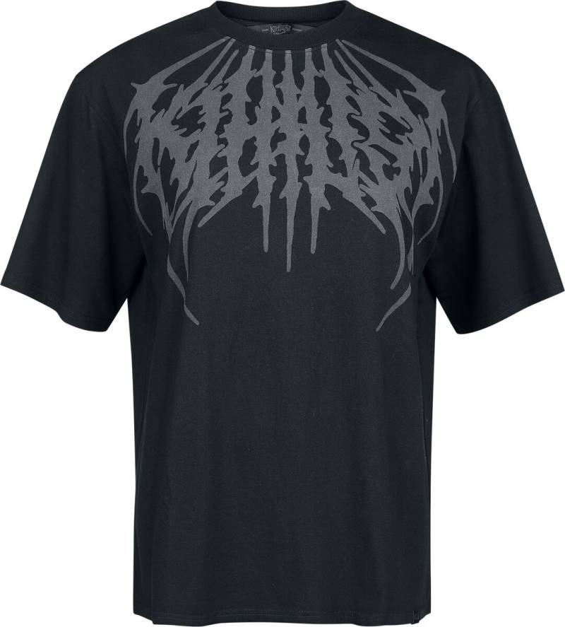 KIHILIST by KILLSTAR Grave Wind T-Shirt T-Shirt schwarz in XL von KIHILIST by KILLSTAR
