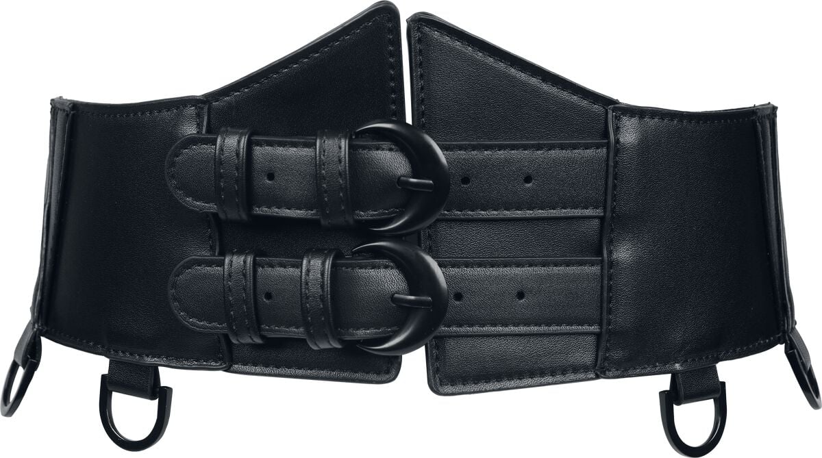 KIHILIST by KILLSTAR Grin And Sin Harness Harness schwarz von KIHILIST by KILLSTAR