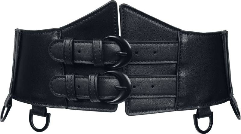 KIHILIST by KILLSTAR Grin And Sin Harness Harness schwarz von KIHILIST by KILLSTAR