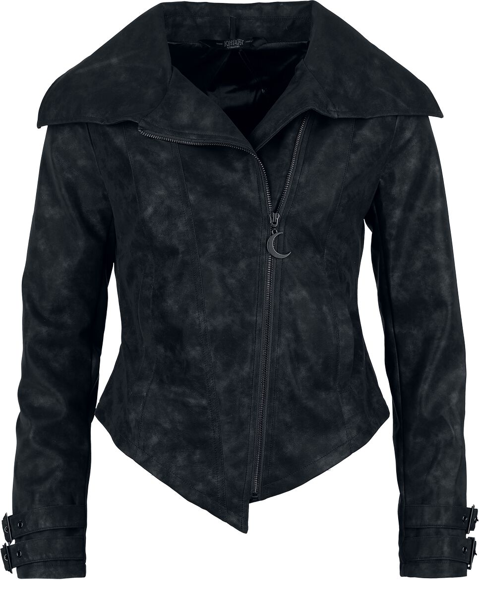 KIHILIST by KILLSTAR Lunar Lycan Jacket Bikerjacke schwarz in L von KIHILIST by KILLSTAR