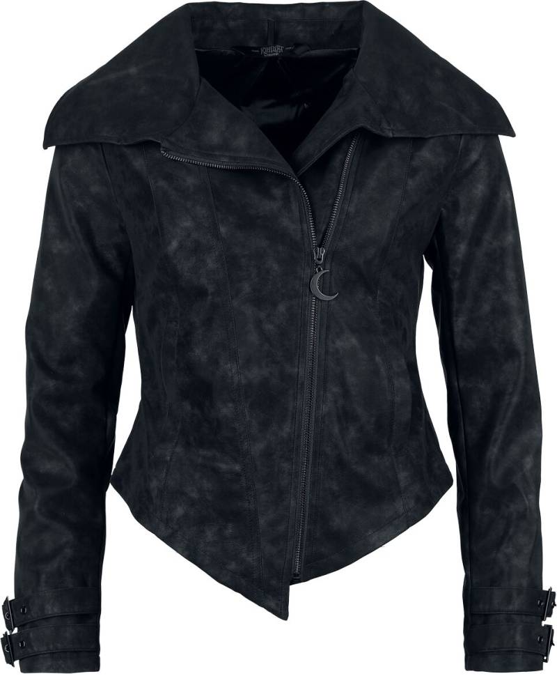 KIHILIST by KILLSTAR Lunar Lycan Jacket Bikerjacke schwarz in S von KIHILIST by KILLSTAR