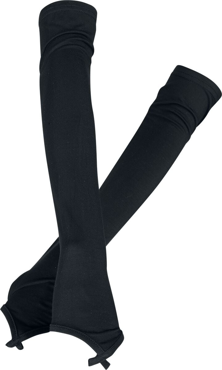 KIHILIST by KILLSTAR Twissted Armwarmers Stulpen schwarz von KIHILIST by KILLSTAR