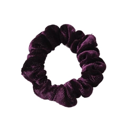 Elastische Haarseile Mädchen keine Falten Haargummis Frauen Haarschmuck (Color : P9, Size : 1SIZE) von KIKBAX