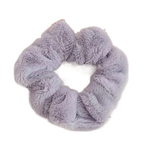 Mädchen Frauen Pompon Haargummis elastisches Haarband Haarseile Haarschmuck Headwe (Color : PO-04, Size : 1SIZE) von KIKBAX