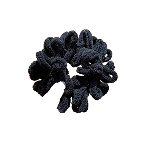 Mädchen Frauen Pompon Haargummis elastisches Haarband Haarseile Haarschmuck Headwe (Color : PO-08, Size : 1SIZE) von KIKBAX