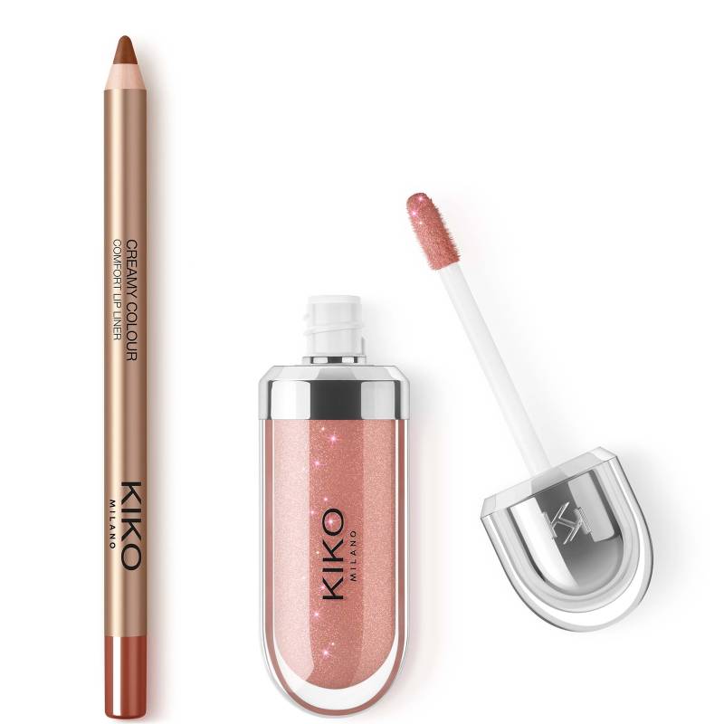 KIKO Milano 3D Hydra Lip Combo (Various Shades) - Brown Sugar von KIKO Milano