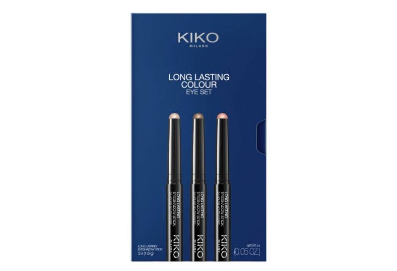 KIKO Milano Augen-Make-Up-Set LONG LASTING COLOUR EYE SET - Make-up Set - timeless notes, 3-tlg. von KIKO Milano