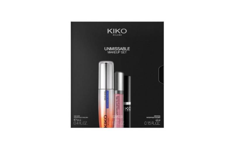 KIKO Milano Augen-Make-Up-Set UNMISSABLE MAKEUP SET - Make-up Set - pink & black, 3-tlg. von KIKO Milano