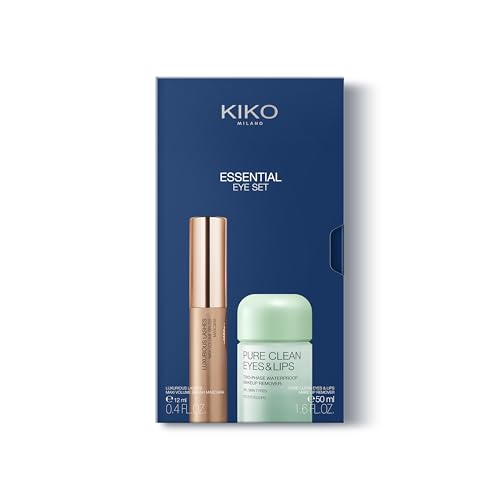 KIKO Milano Essential Eye Set | Make-Up-Set: 1 Remodellierende Mascara Und 1 Zwei-Phasen-Make-Up-Entferner Im Miniformat KIKO Milano Essential Eye Set | Make-Up-Set: 1 Remodellierende Mascara Und 1 Zwei-Phasen-Make-Up-Entferner Im Miniformat von KIKO Milano