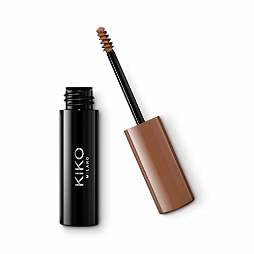 KIKO Milano Eyebrow Fibers Coloured Mascara 03 | Getönte Mascara Mit Pinsel Aus Synthetikfasern Für Gekämmte Und Aufgefüllte Augenbrauen Mit Glänzendem Finish von KIKO