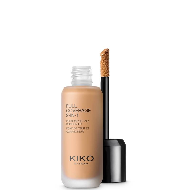 KIKO Milano Full Coverage 2-in-1 Foundation und Concealer 25 ml (Verschiedene Farbtöne) - 80 Warm Beige von KIKO Milano