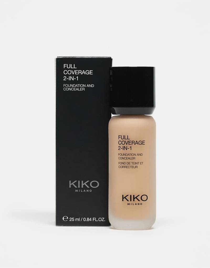 KIKO - Milano Full Coverage - 2-in-1-Foundation und -Concealer-Neutral von KIKO Milano