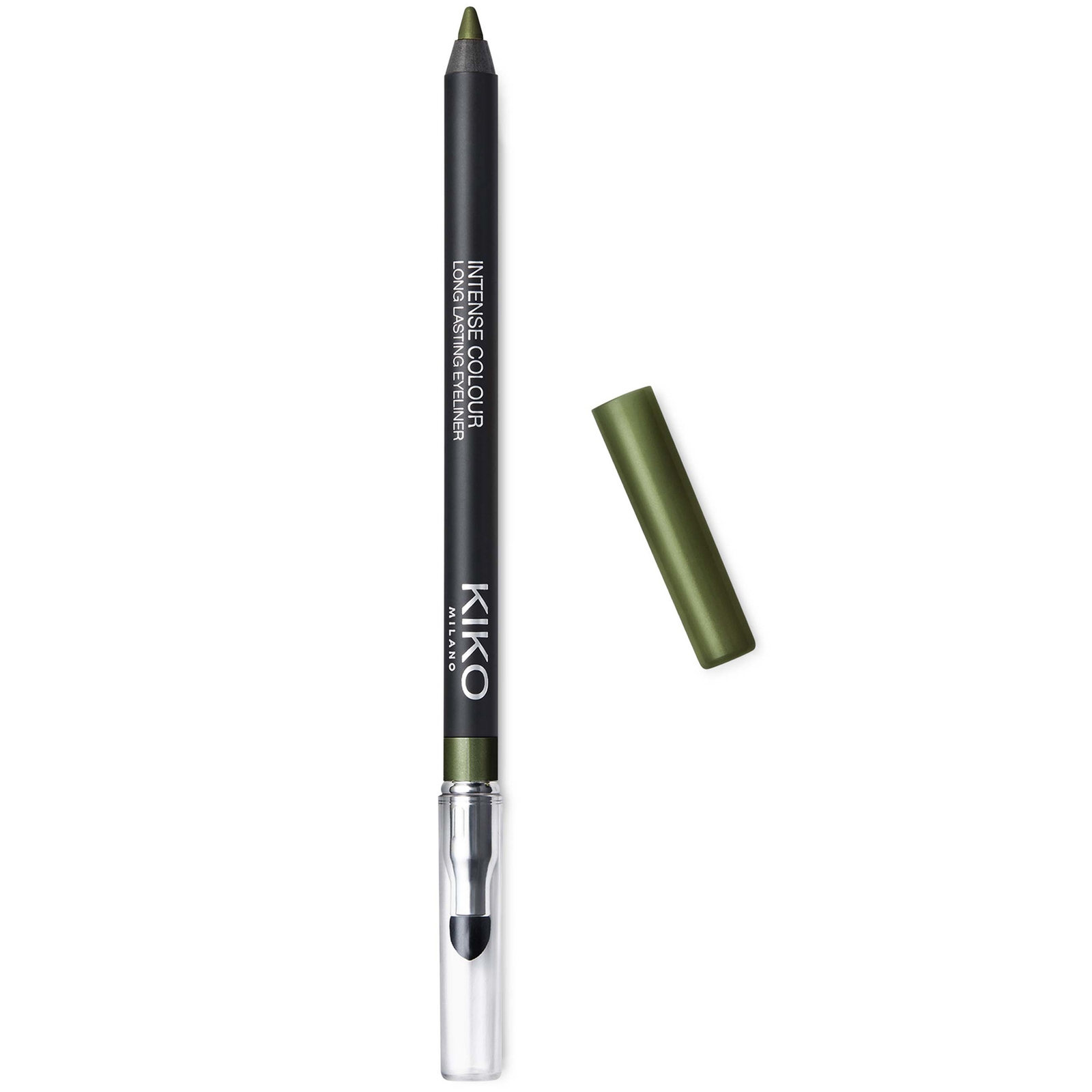 KIKO Milano Intense Colour Langanhaltender Eyeliner 1,2 g (Verschiedene Farbtöne) - 10 Metallic Ivy Green von KIKO Milano