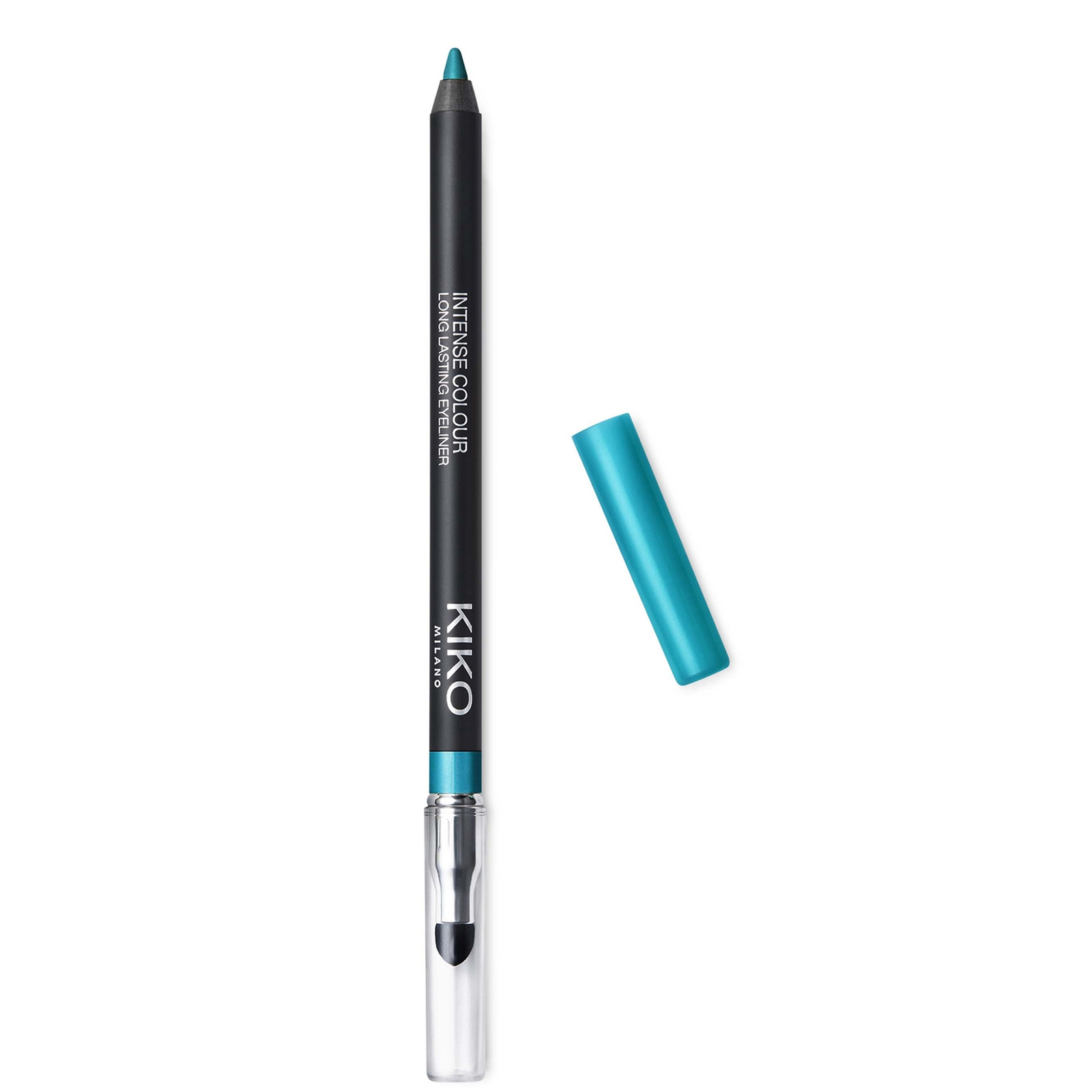 KIKO Milano Intense Colour Langanhaltender Eyeliner 1,2 g (Verschiedene Farbtöne) - 12 Metallic Turquoise von KIKO Milano