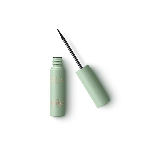 KIKO Milano Kind by KIKO High Definition Eyeliner 01, Flüssig-Eyeliner Mit Langem Halt von KIKO Milano