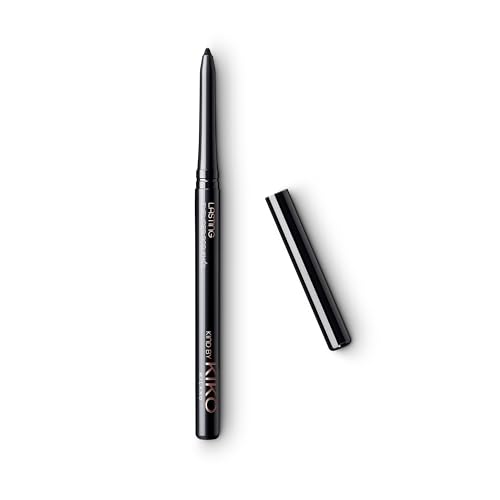 KIKO Milano Kind by KIKO Lasting Eyeliner &Khol 01, Augenkonturenstift Für Den Inneren Und Äußeren Lidrand von KIKO Milano