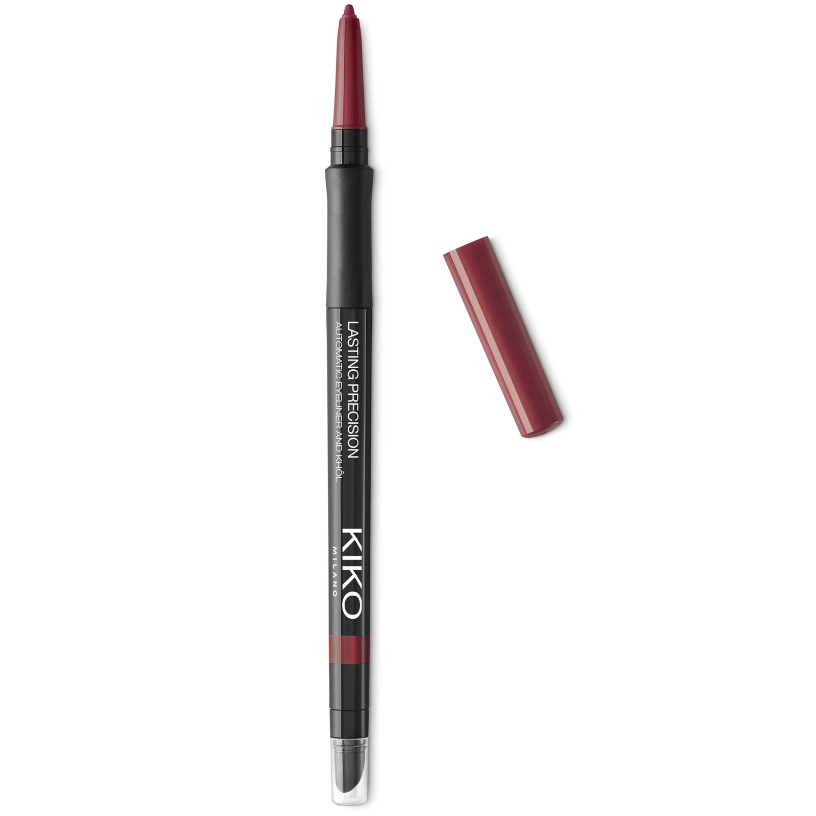 KIKO Milano Lasting Precision Automatic Eyeliner And Khôl 0.35g (Various Shades) - 04 Spicy Burgundy von KIKO Milano