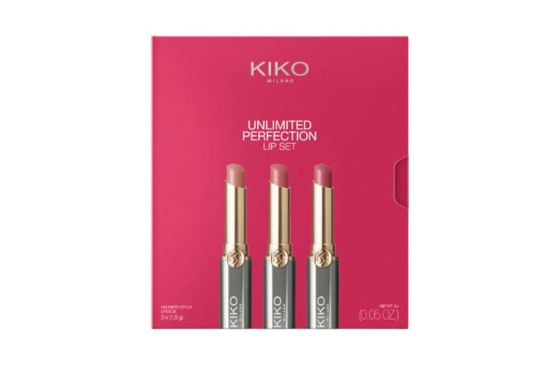 KIKO Milano Lippenstift-Set UNLIMITED PERFECTION LIP SET - Make-up Set, 3-tlg. von KIKO Milano