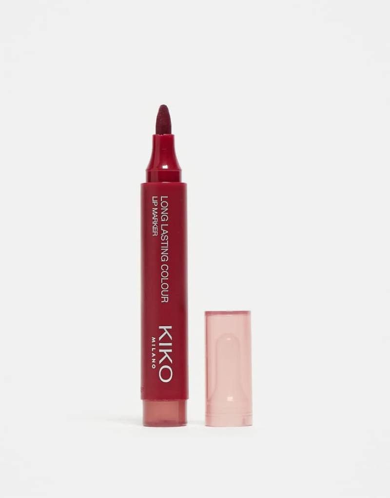 KIKO Milano - Long Lasting Colour Lip Marker - Lang anhaltender Lippenstift - 106 Apple Red-Rot von KIKO Milano
