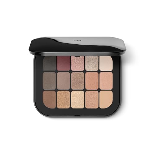 KIKO Milano Master Eyeshadow Palette 01, Palette Mit 15 Lidschatten Mit Mattem Und Metallischem Finish von KIKO Milano