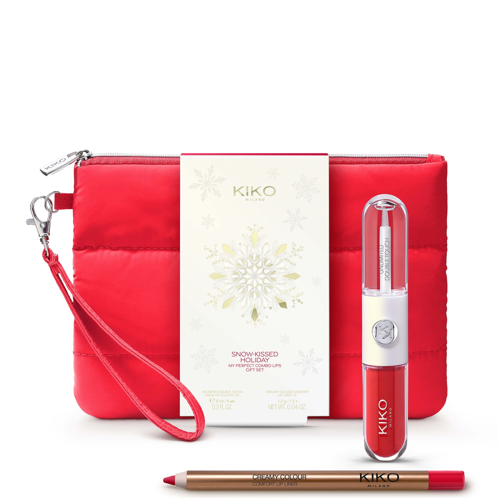 KIKO Milano My Perfect Combo Lips Gift Set (Various Shades) - 03 Festive Fire von KIKO Milano