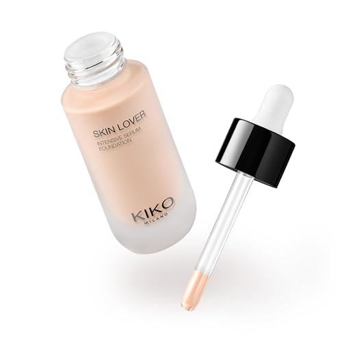 KIKO Milano Skin Lover Intensive Serum Foundation 1.5WG, Feuchtigkeitsspendende Serum-Foundation Mit Langem Halt KIKO Milano Skin Lover Intensive Serum Foundation 1.5WG, Feuchtigkeitsspendende Serum-Foundation Mit Langem Halt von KIKO Milano