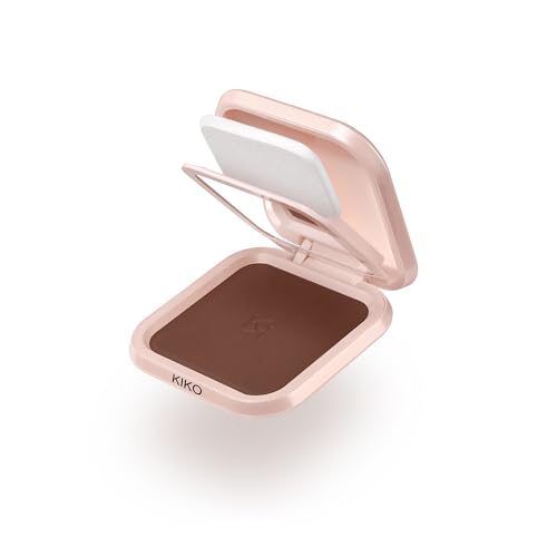 KIKO Milano Skin Lover Refining Face Powder Foundation 12, Feuchtigkeitsspendende, Vereinheitlichende Kompaktpuder-Foundation von Kiko Milano