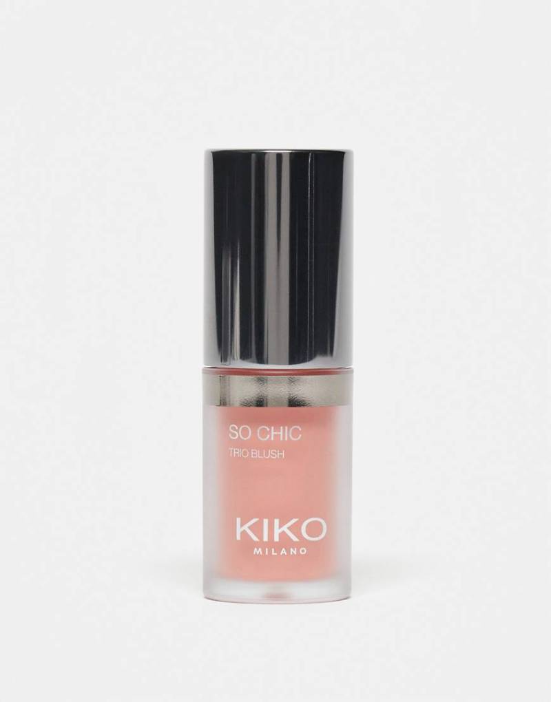 KIKO Milano - Skin Lover So Chic Trio Blush - Rouge - 02 Velvet Peach-Orange KIKO Milano - Skin Lover So Chic Trio Blush - Rouge - 02 Velvet Peach-Orange von KIKO Milano